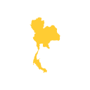 icon of the outline of Thailand