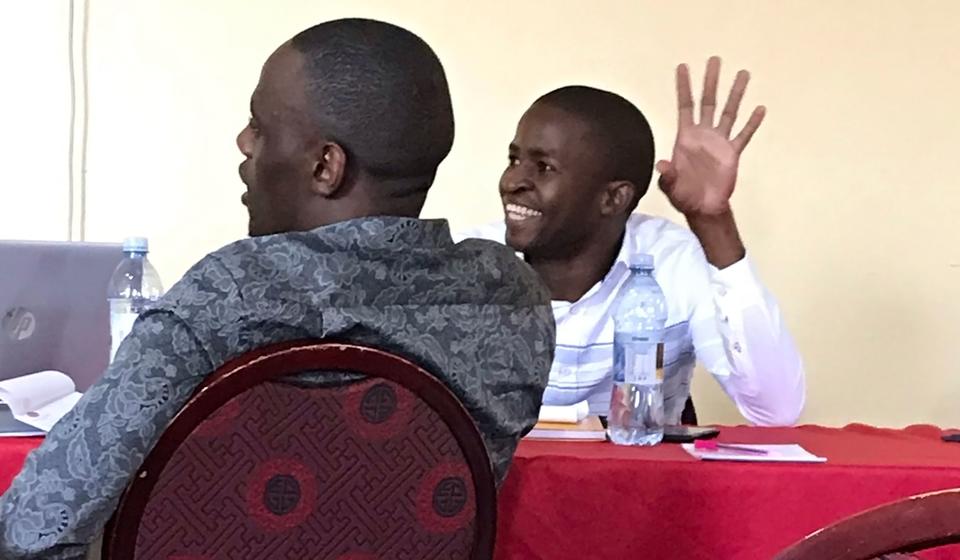 Participants in ProgRESSVet-Uganda smiling at the opening workshop